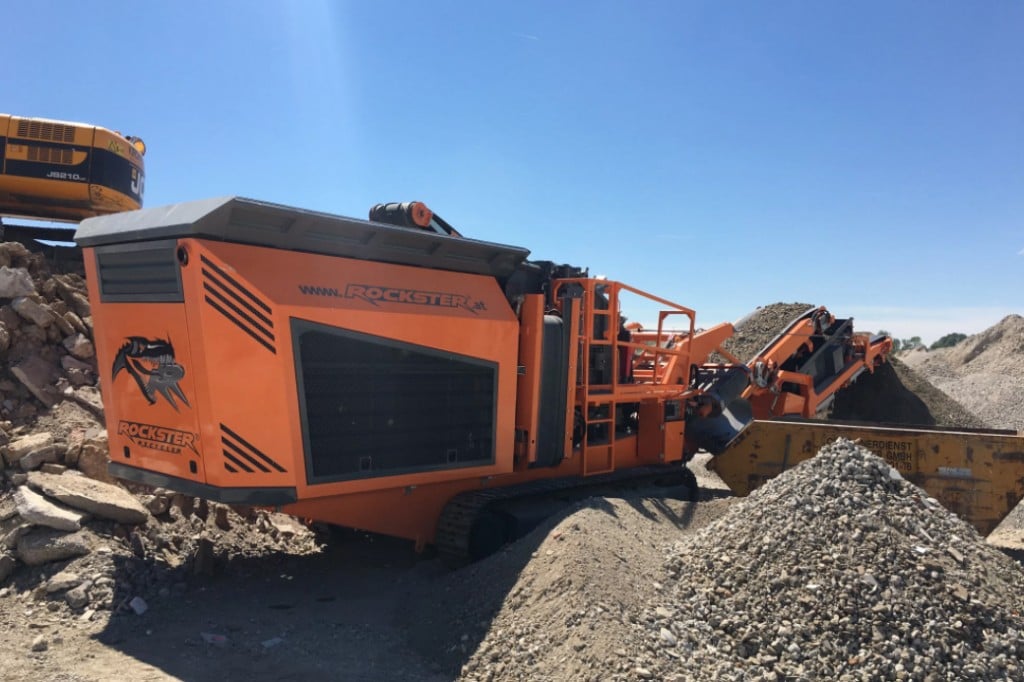 Rockster North America Inc. - R1000S Track Mounted Impact Crushers