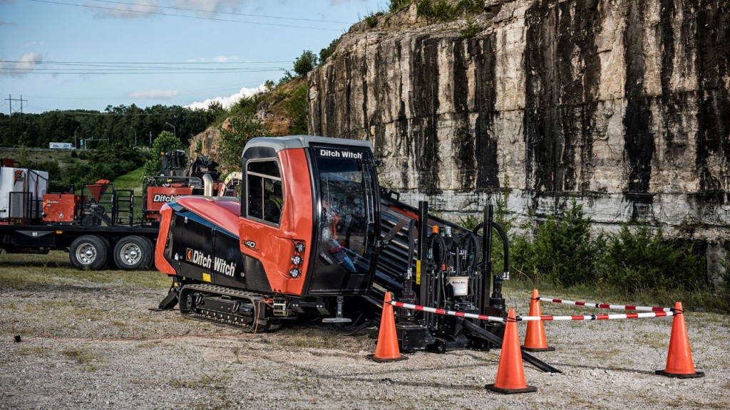 Ditch Witch offers  next generation AT40 all terrain directional drill optimizes downhole performance in hard rock 