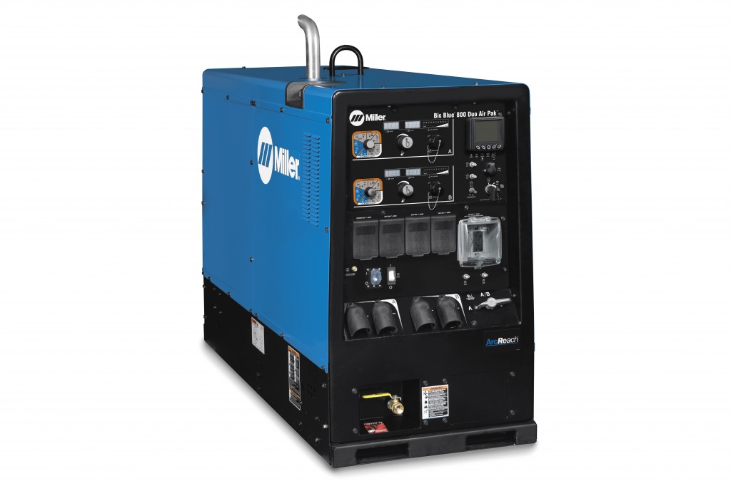 Miller Electric Mfg. LLC. - Big Blue® 800 Duo Air Pak Welding