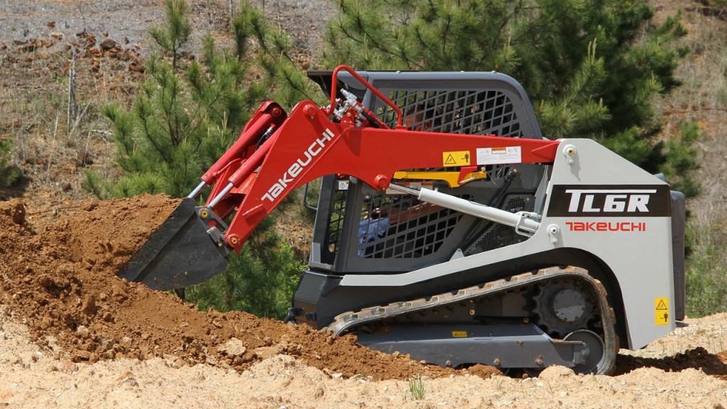 Agile, easy to transport compact track loader