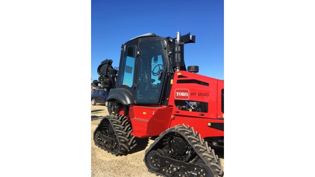 Optional cab assembly for Toro trencher
