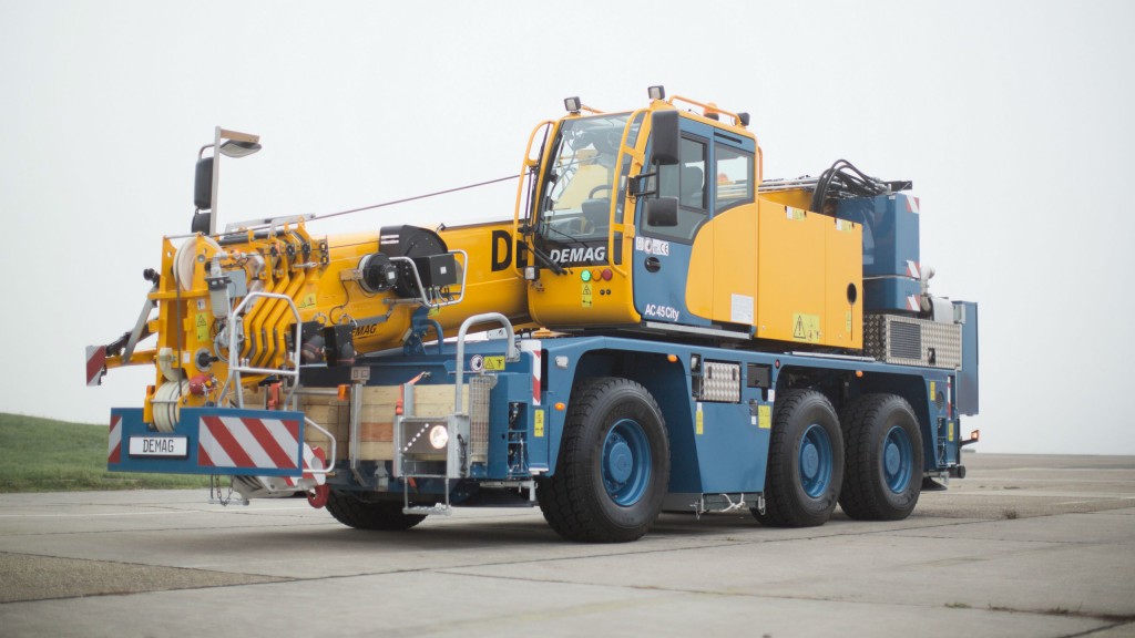 Demag launches City class crane to fit tight job sites