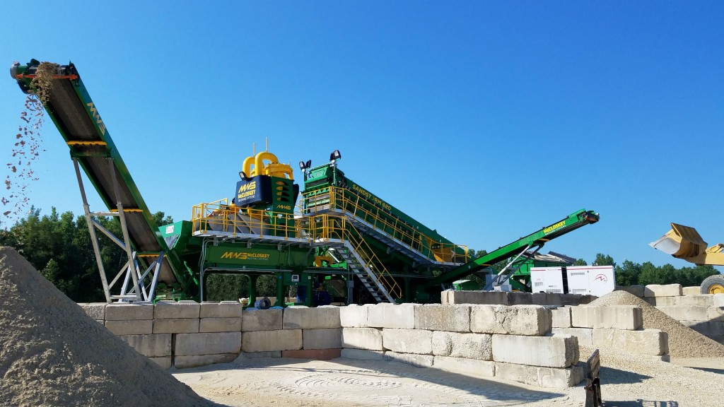 McCloskey Washing Systems find foothold in North American aggregates operations