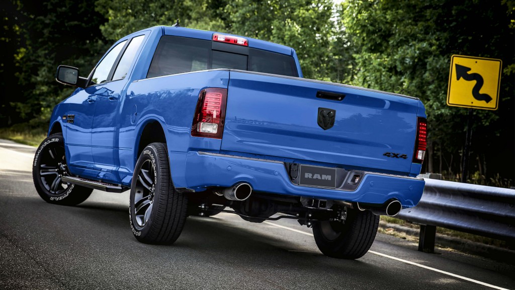 Ram unveils Hydro Blue Sport special edition for 2018