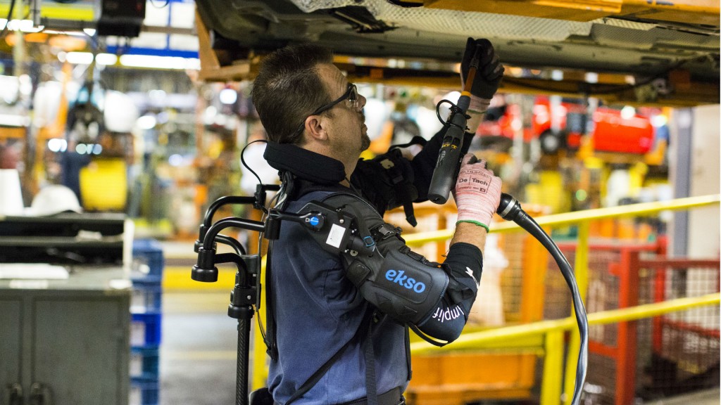 Ford piloting exoskeleton technology to reduce worker fatigue and injury