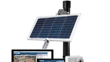 Solar-powered job site security projects integrated with BIM 360