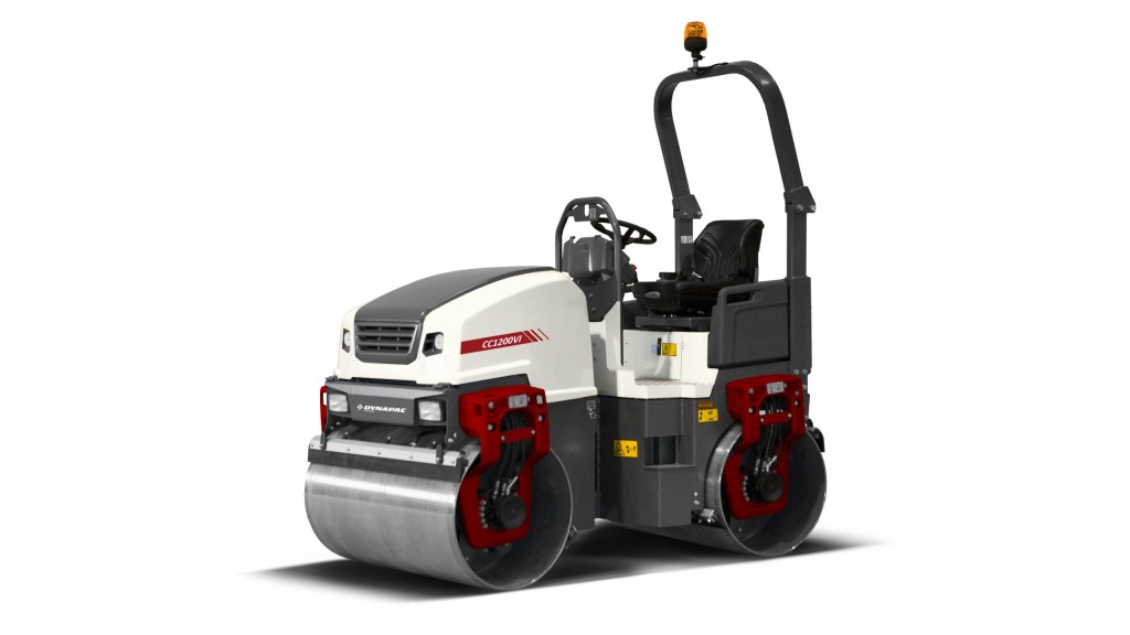 Small asphalt rollers meet tough conditions
