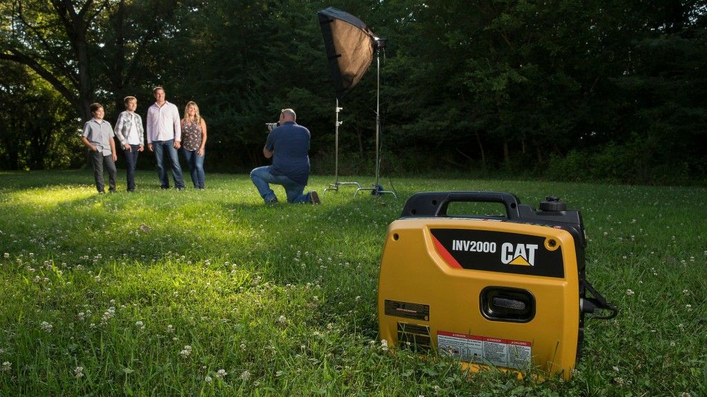 Cat introduces first inverter generator: the INV2000
