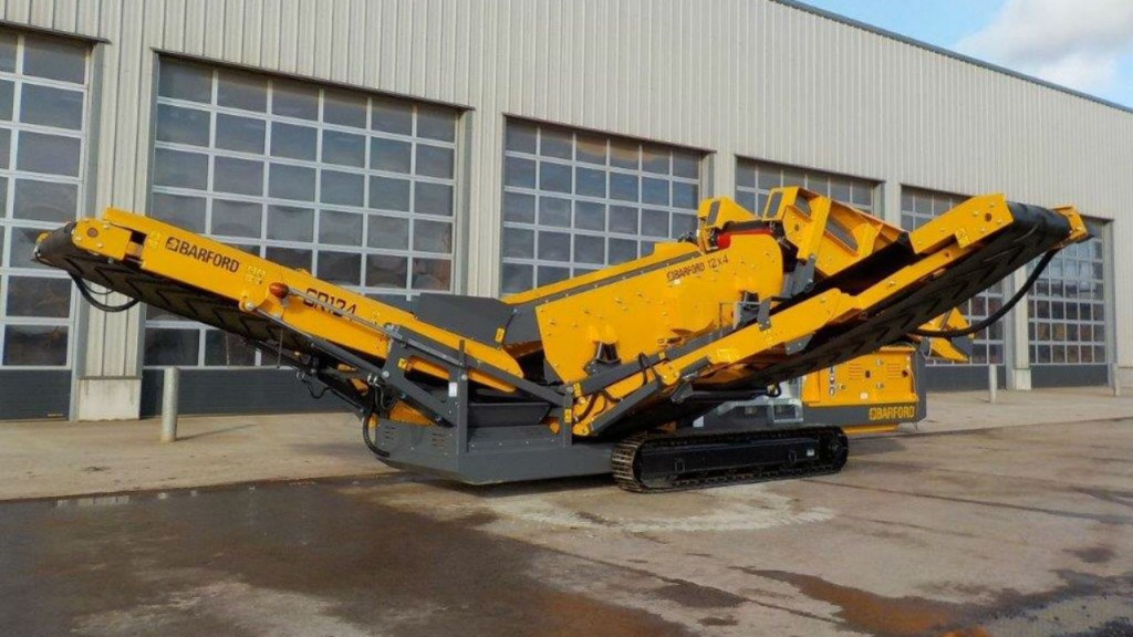 Barford Equipment to bring track mounted screeners into US market for 2018