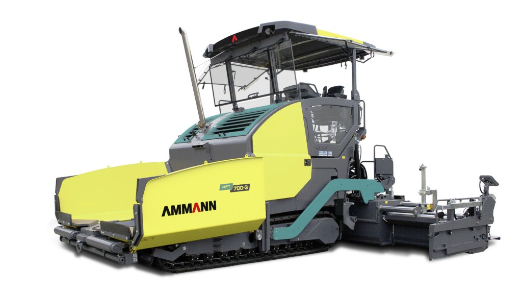 Technologically advanced asphalt paver line