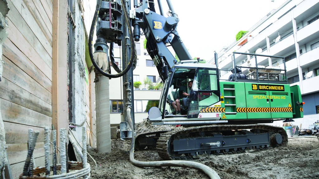 Liebherr LRB 16 piling and drilling rig