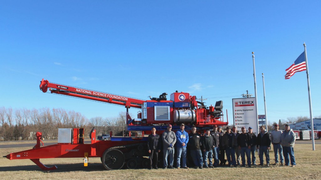 Terex Utilities ships A330 Auger Drill to Antarctica for scientific research