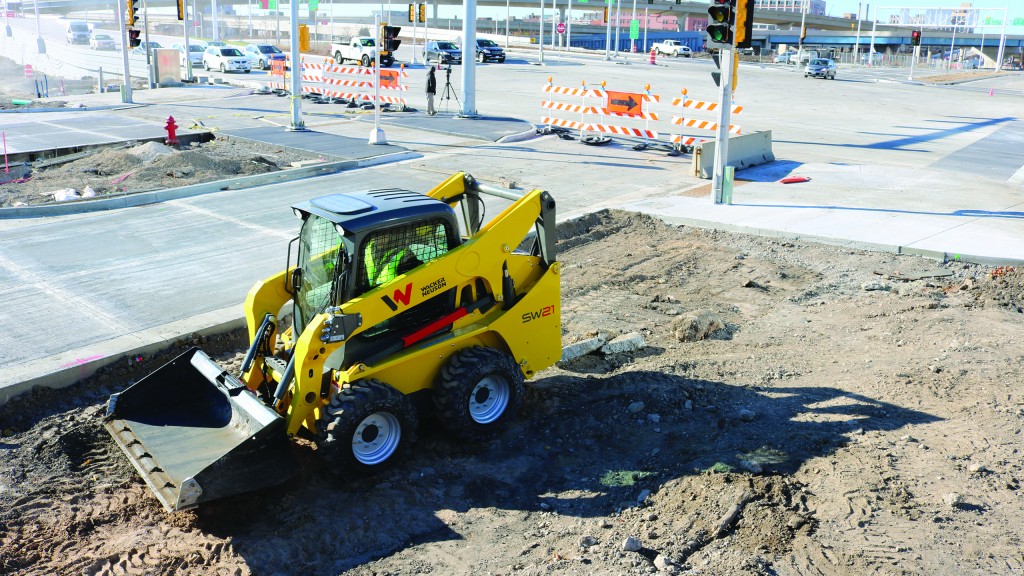 Wacker Neuson SW21 skid-steer loader