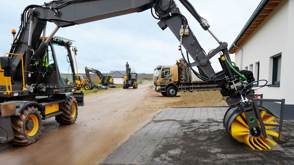 Excavators are increasingly used as more versatile tool carriers.