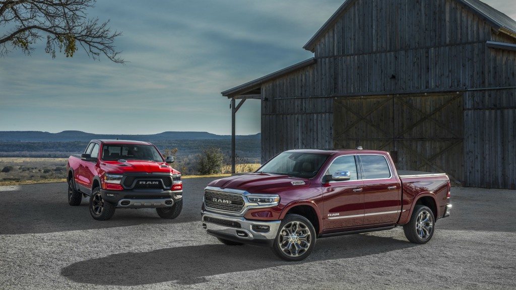 2019 Ram 1500 pickup truck handles payload of 2,300 pounds