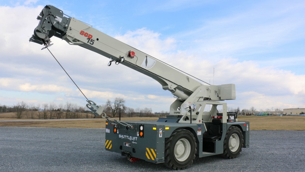 The Manitowoc Shuttlelift SCD15 will be on display at The Rental Show 2018 in New Orleans.