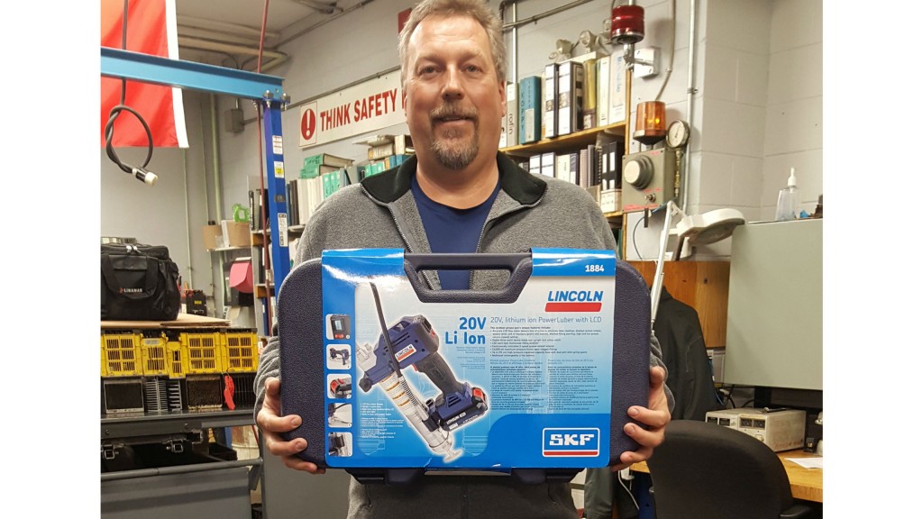 Thomas Steckel, of Guelph, ON, was the third and final winner of Flo Components' 40th Anniversary giveaway.