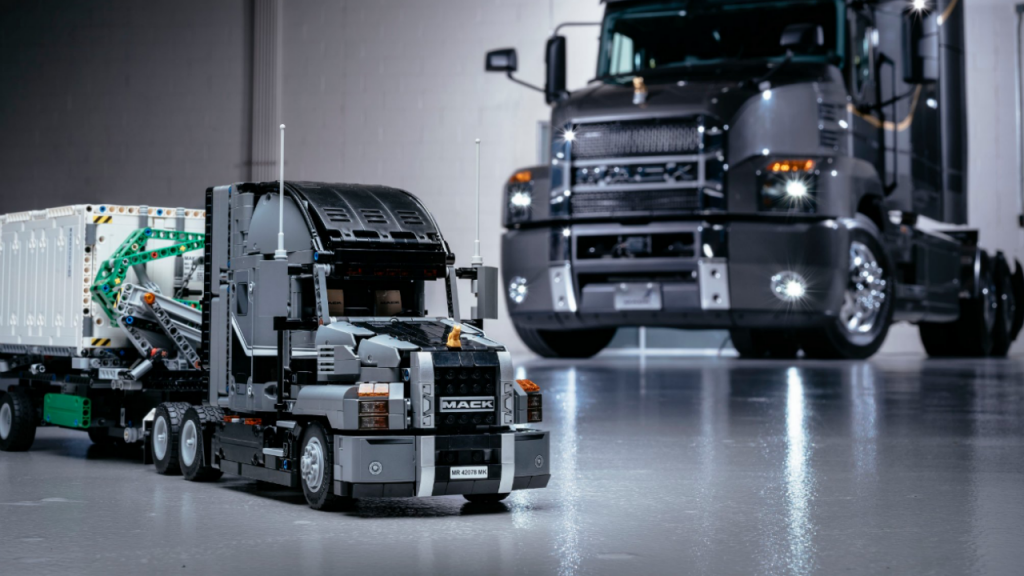 LEGO Technic Mack Anthem launch coincides with the real truck going to market