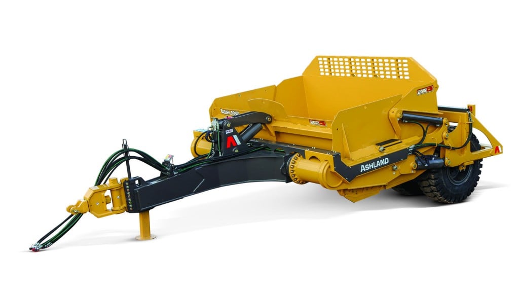 Ashland's 2012CS scraper is useful for mining, construction or agriculture markets.