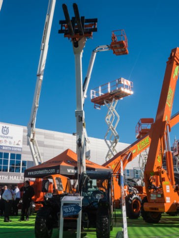 The Snorkel SR5719 compact telehandler was introduced at World of Concrete.