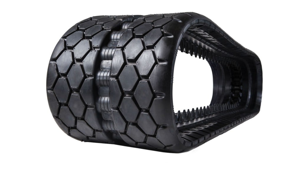 Hex multi-purpose rubber tracks available in 13 sizes from EarthForce