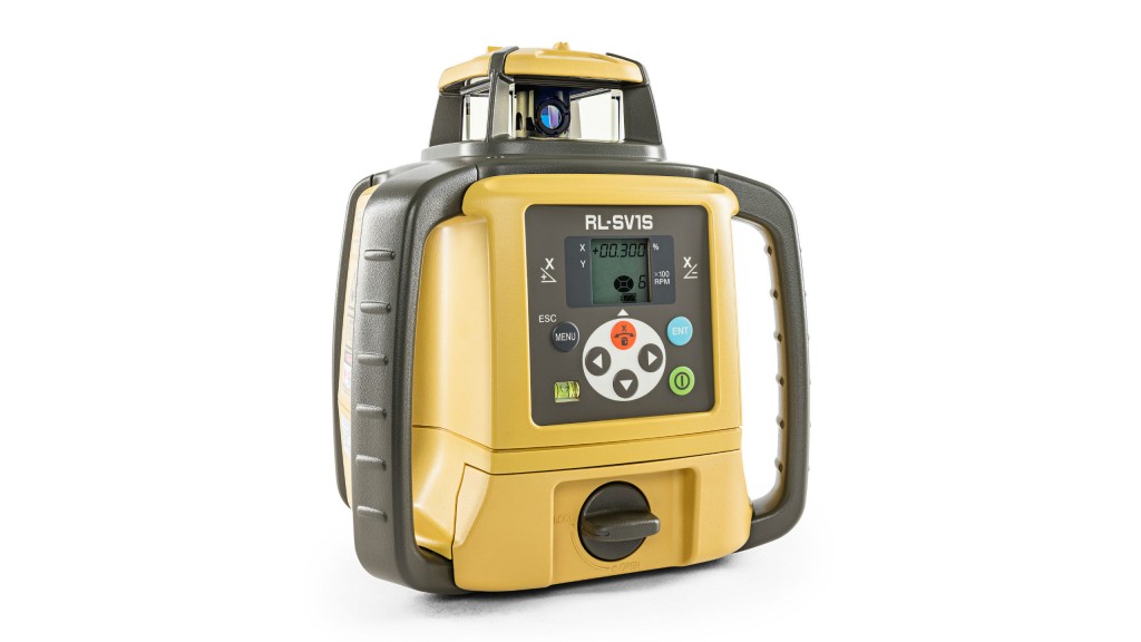 Topcon adds rotating laser for single slope applications