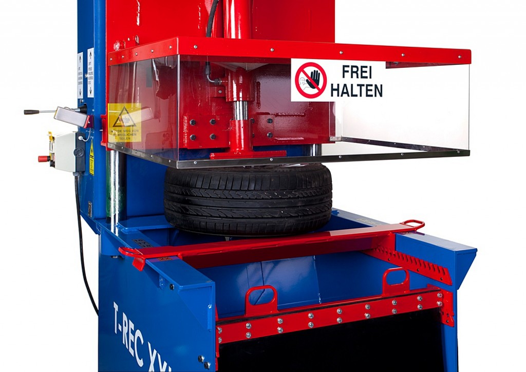 SEDA T-REC XXL latest in tire recycling technology available from ELV Select