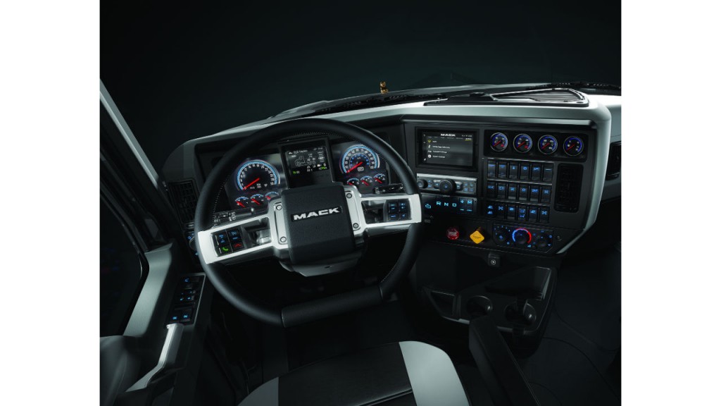 New Driver Focused Interior For Mack Granite Shown Off At