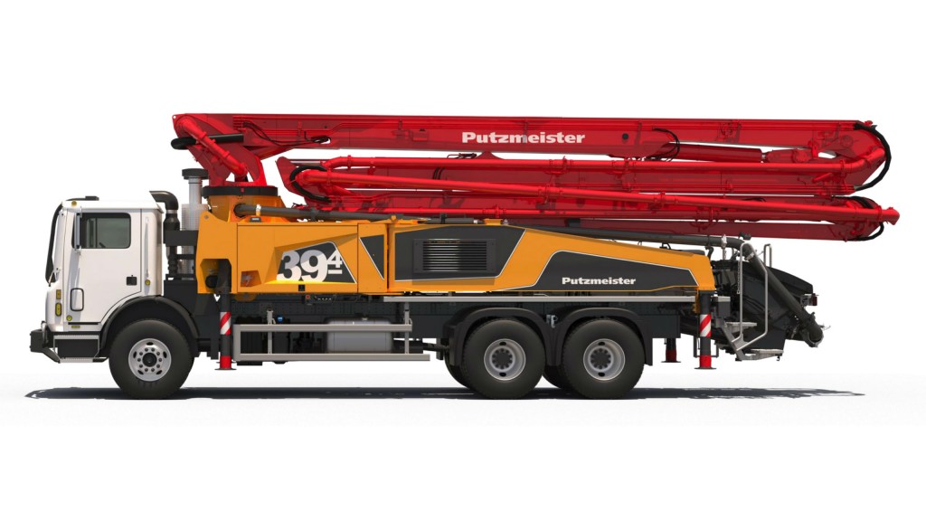 Putzmeister is introducing the 39Z-Meter Multi Truck-Mounted Concrete Boom Pump this year.