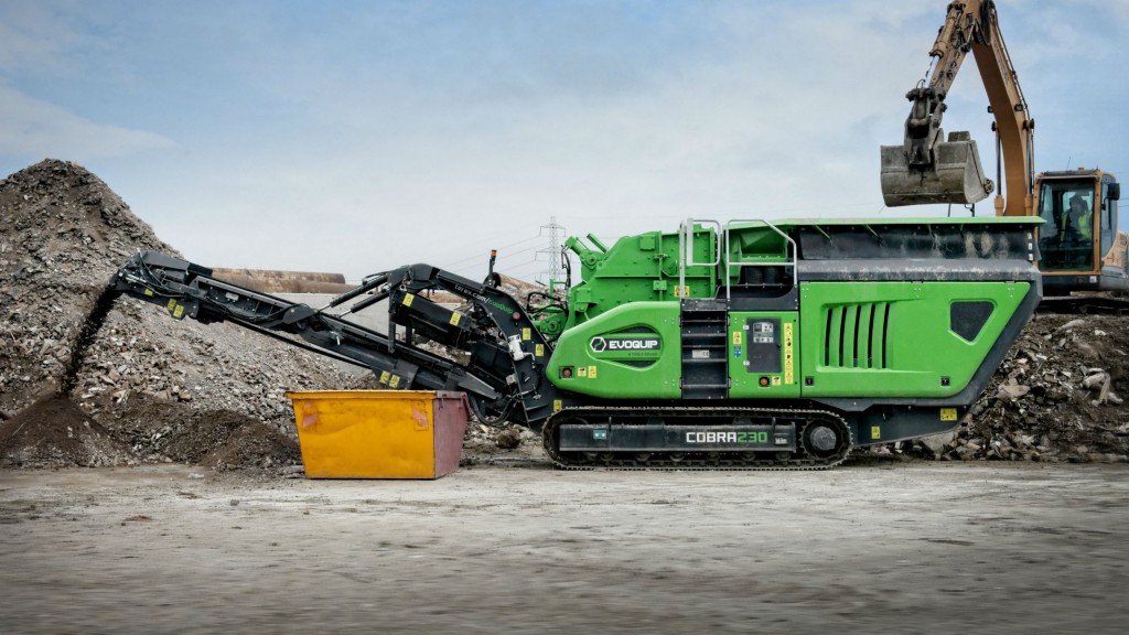 EvoQuip shows new Cobra 230 impact crusher at World of Asphalt - Heavy ...