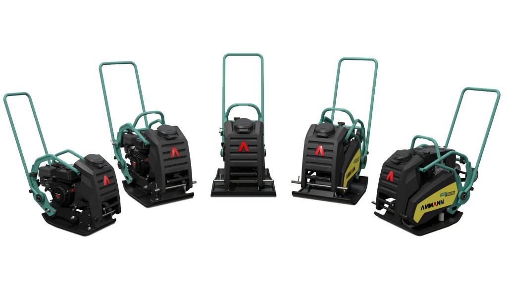 Ammann is offering five new vibratory plates.