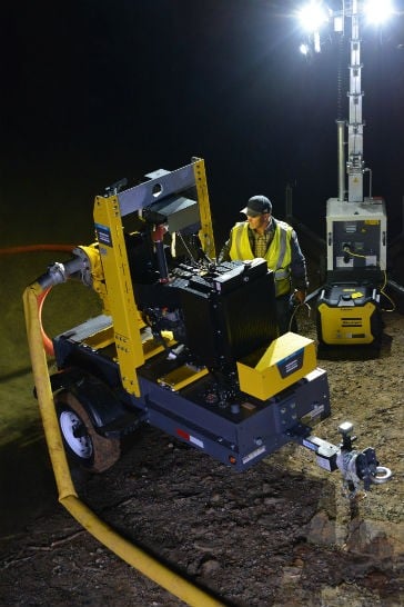  Atlas Copco PAS pumps make first appearance at The Rental Show