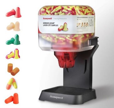Earplug dispenser from Howard Leight brings better hearing protection to employees Earplug dispenser from Howard Leight brings better hearing protection to employees