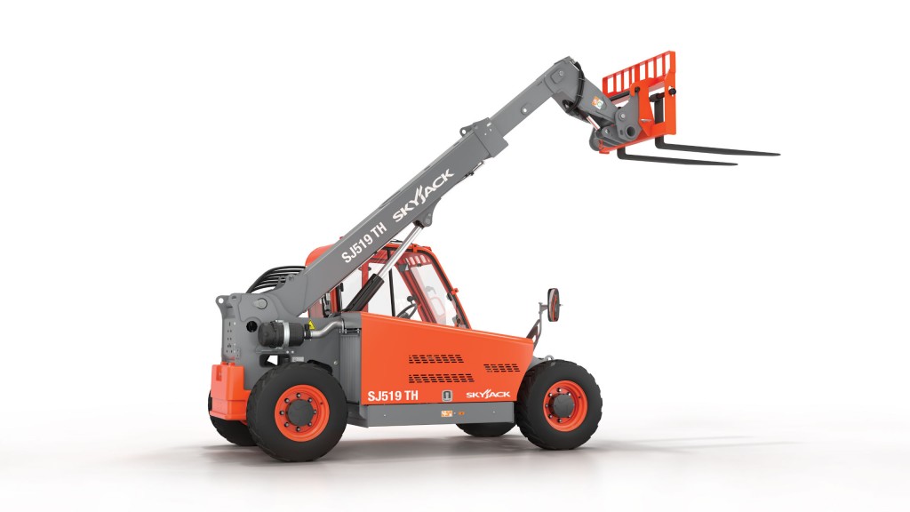 Skyjack shows off compact telehandler at the Rental Show 