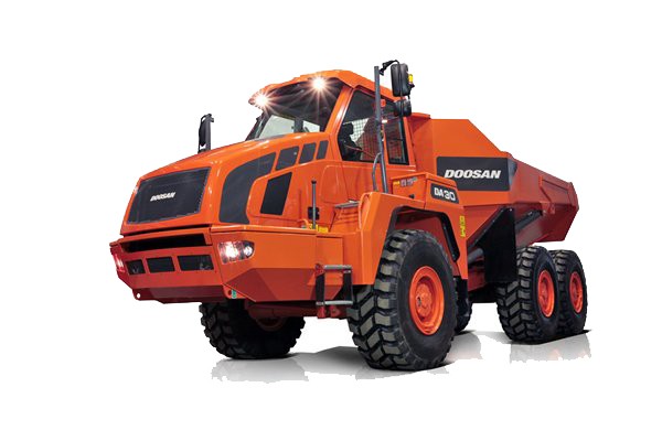 Closer Look: Doosan DA30-5 and DA40-5 articulated trucks