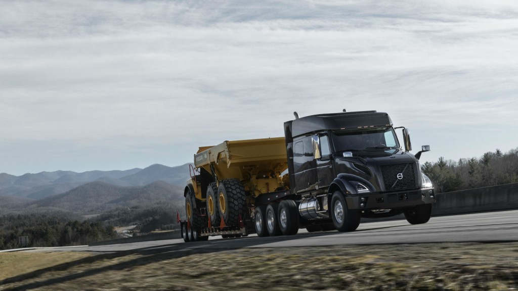 Volvo's new VNX heavy haul truck family is available with the Volvo D13 engine pushing 500 hp, as well as the Cummins X-15 with up to 605 hp.