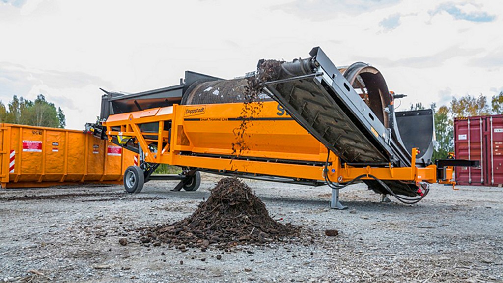 Doppstadt's new SM 617 FLEX trommel available in North America from Ecoverse