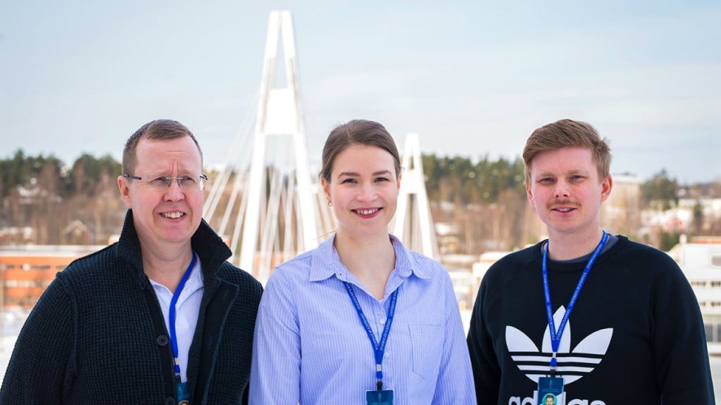 Project leader Ari Väisänen, Dr. Siiri Perämäki and M.Sc. Joona Rajahalme are part of the research team that has developed methods for the valorization of various waste materials.