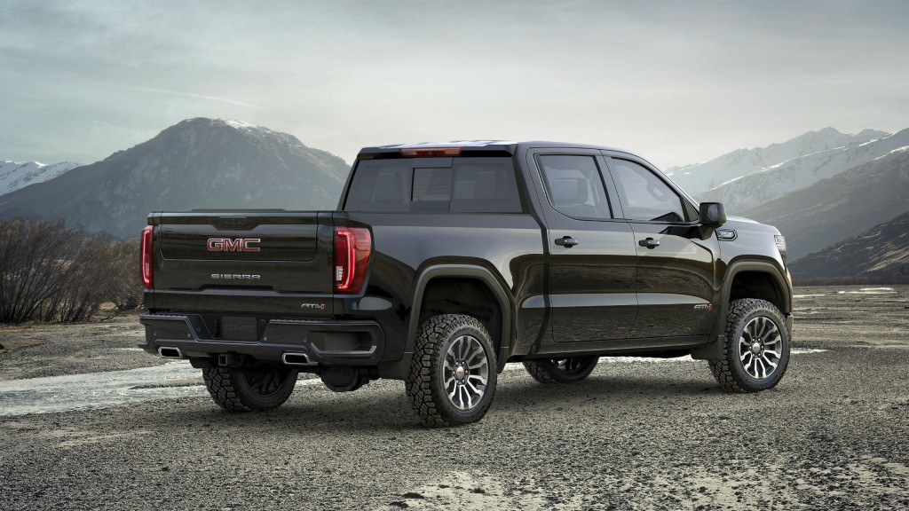 Off-road performance included in GMC Sierra AT4