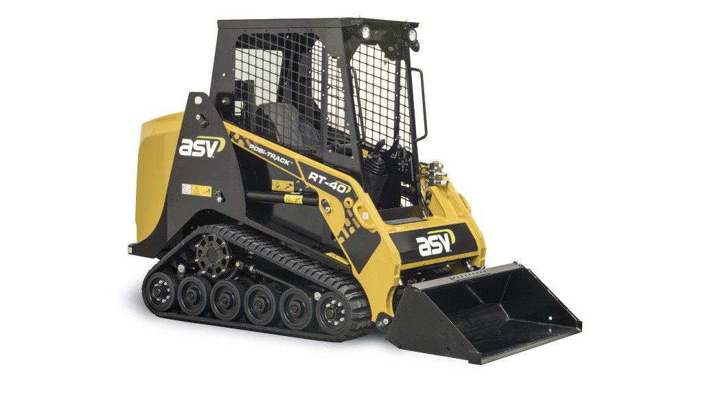 ASV's RT-40 is a productive alternative to walk-behind and stand-on mini skid-steer loaders.