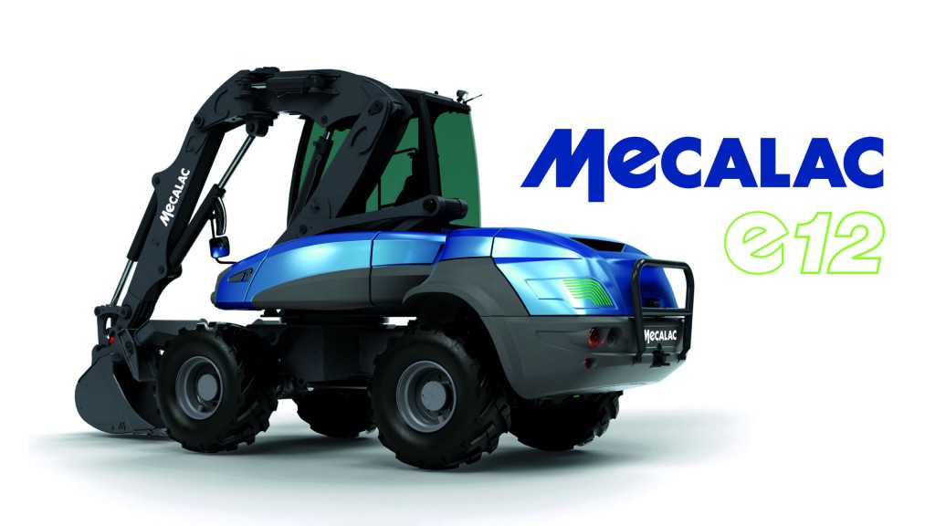 Mecalac's e12 was the winner of the Intermat Innovation Award for Energy Transition.