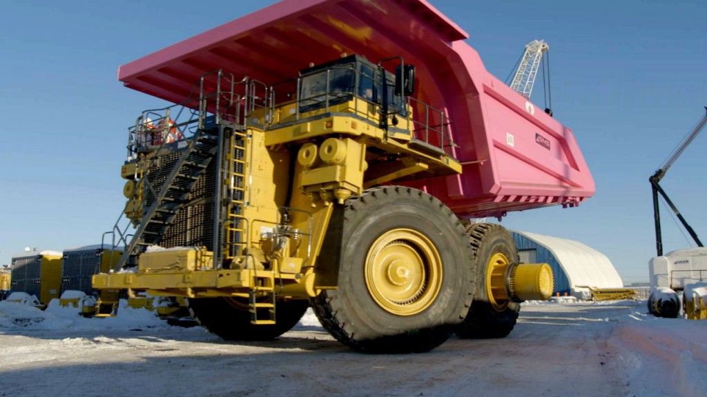Messages supporting breast cancer and prostate cancer awareness, as well as mental health awareness, are part of the unique paint jobs on two Komatsu mining trucks. Messages supporting breast cancer and prostate cancer awareness, as well as mental health awareness, are part of the unique paint jobs on two Komatsu mining trucks.