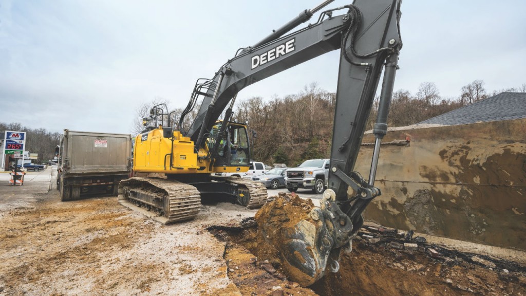 John Deere launches its largest reduced tail swing Excavator 