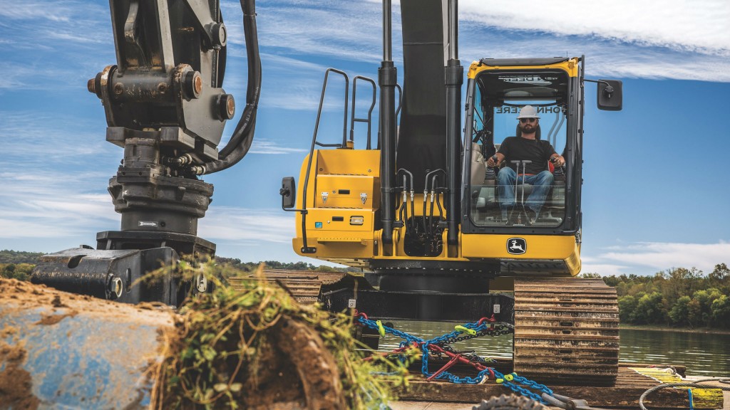 John Deere adds grade guidance to 210G LC excavator and makes customer-driven updates to 130G - 470G LC models