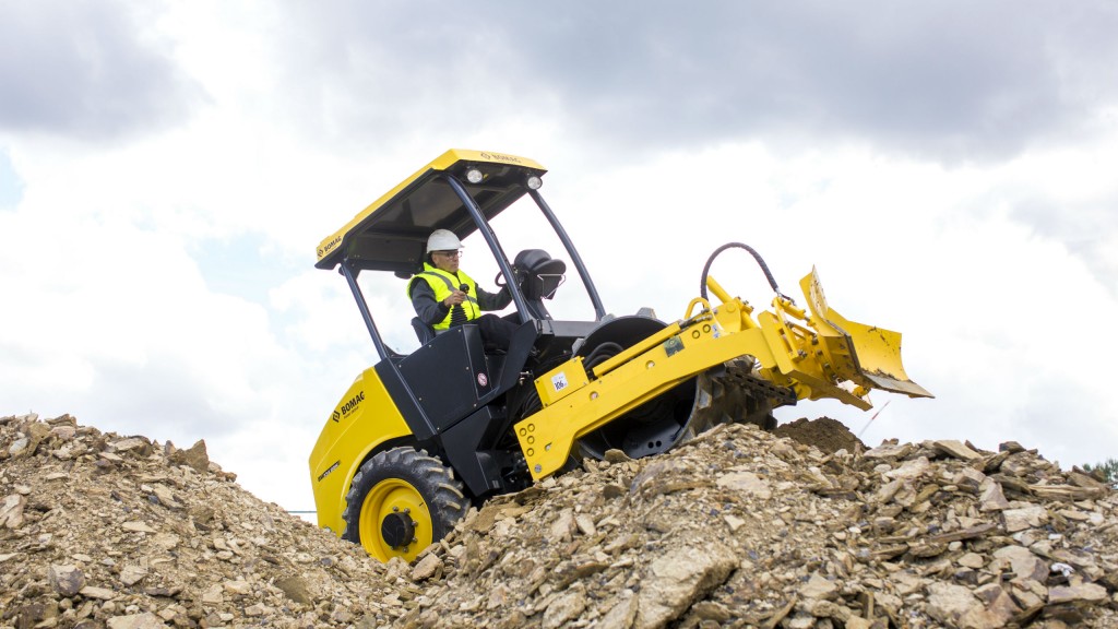 New generation Bomag single-drum rollers climb steep grades, provide intuitive compaction control