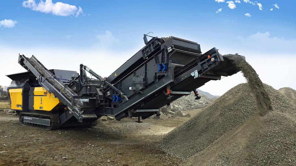 Rubble Master's new RM 120GO! impactor designed for high-performance on-site crushing