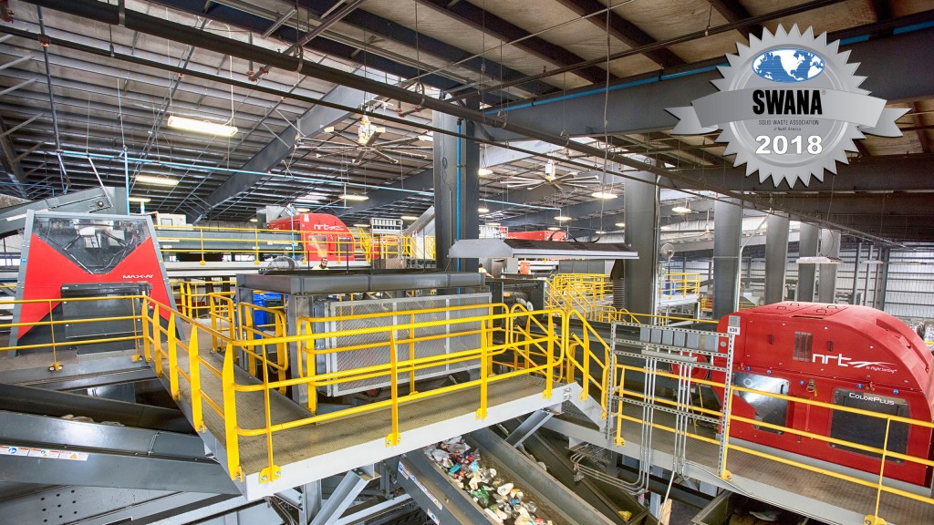 ​SWANA awards Penn Waste for retrofitted recycling system 