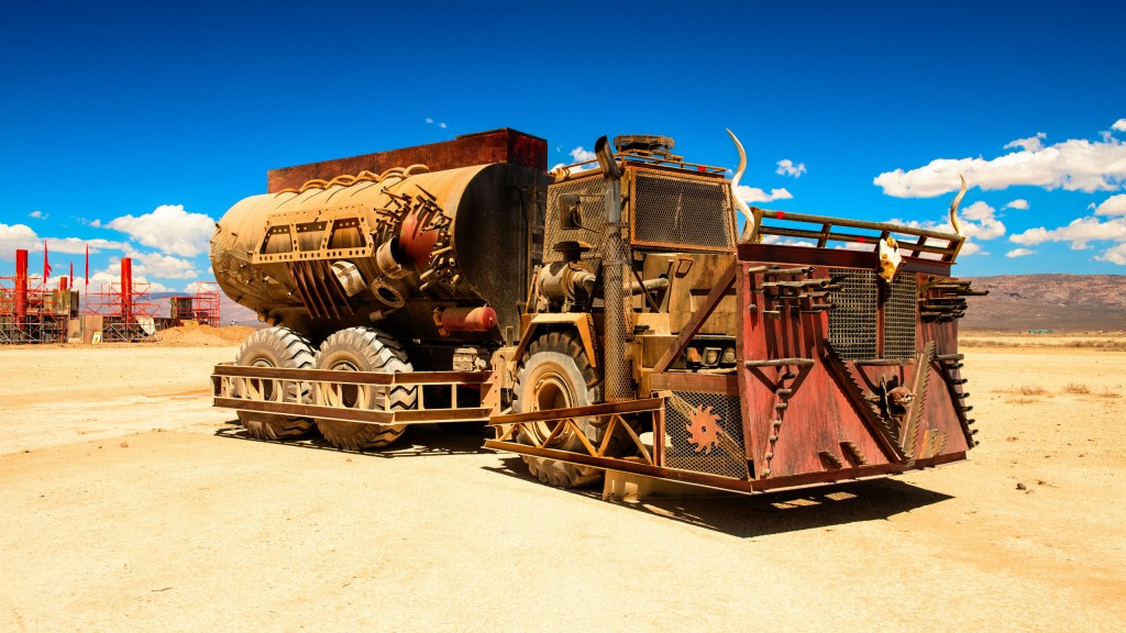 "The Pusher" was originally designed for performing in quarries, mines and commercial construction projects.