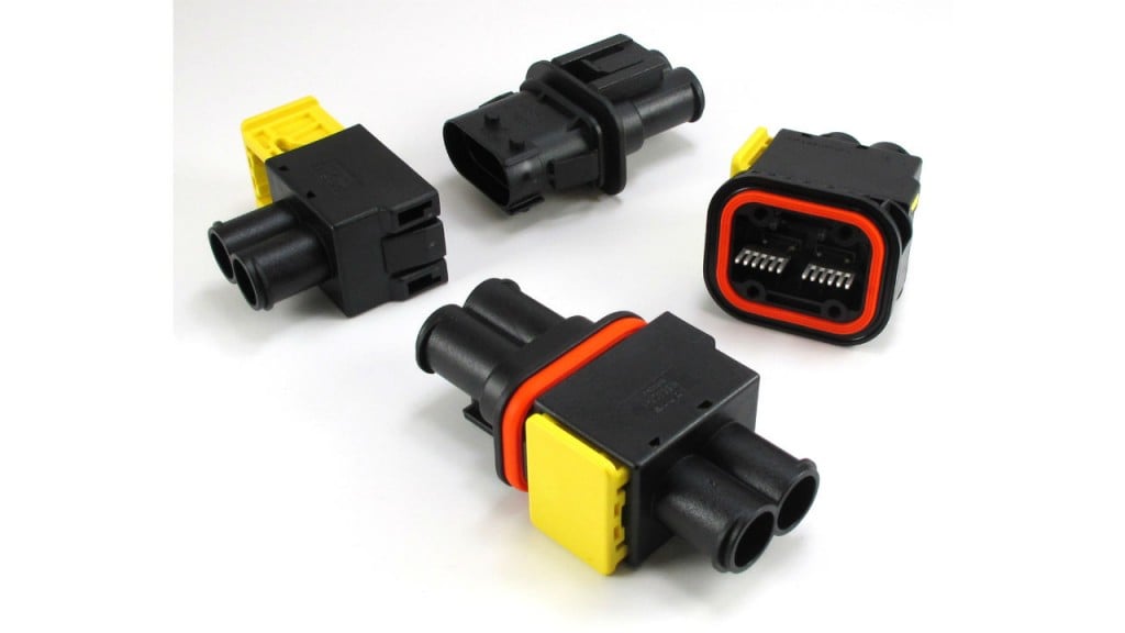 TE high-power connectors designed for harsh environments in mining, construction, trucking applications