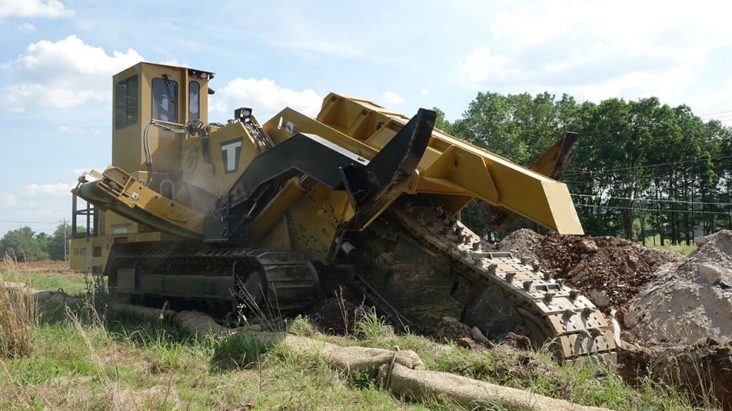 Trencor's new T14-54/617 trencher is designed with a Tier 4 Final engine and state-of-the-art improvements.